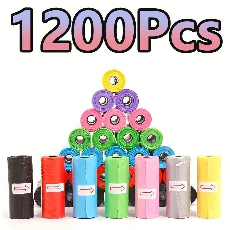 120 Rolls Dog Poop Bag Supplies for Dog 15Bags/ - Empire P.E
