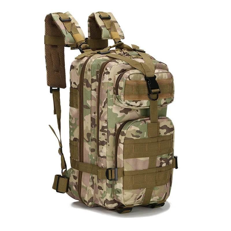 Men's Classic Tactical Backpack Travel Sports Camouflage Bag Outdoor Climbing Hunting Backpack Fishing Hiking Nylon 3P Pack Bag - Empire P.E