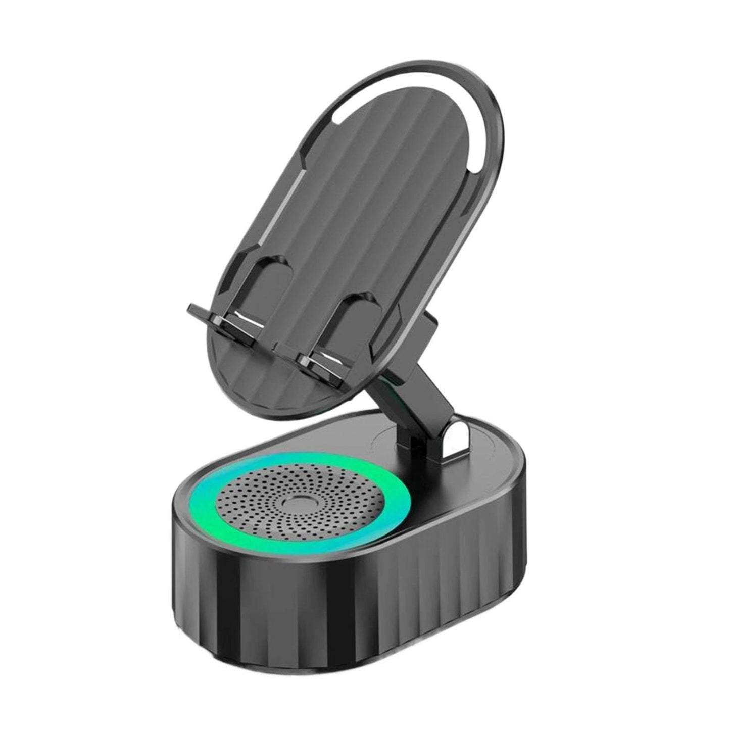 5 in 1 Induction Speaker Phone Stand Home Smart Wireless Bluetooth Speaker Office Upright Tablet Stand - Empire P.E
