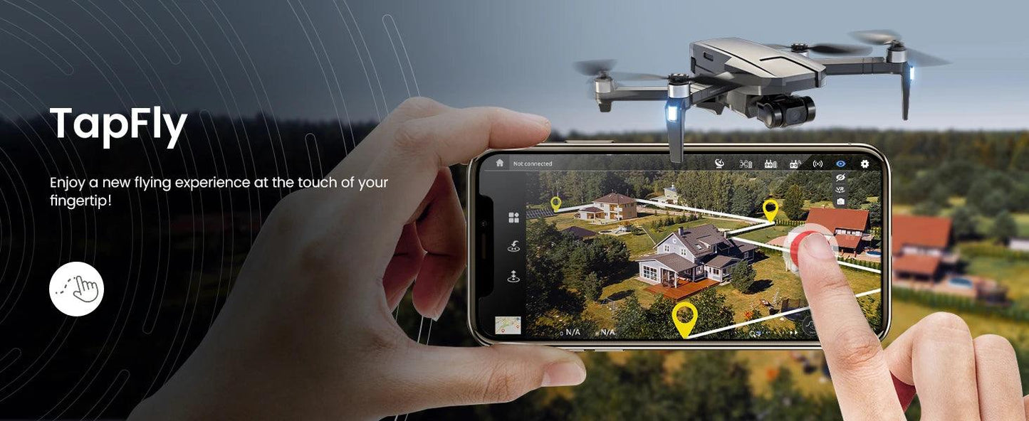 Holy Stone HS720R 3-Axis Gimbal Drone: 4K EIS, Foldable - Empire P.E
