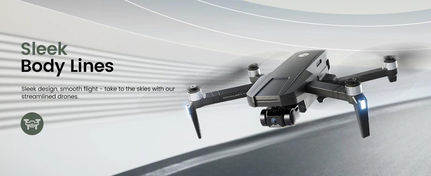 Holy Stone HS720R 3-Axis Gimbal Drone: 4K EIS, Foldable - Empire P.E