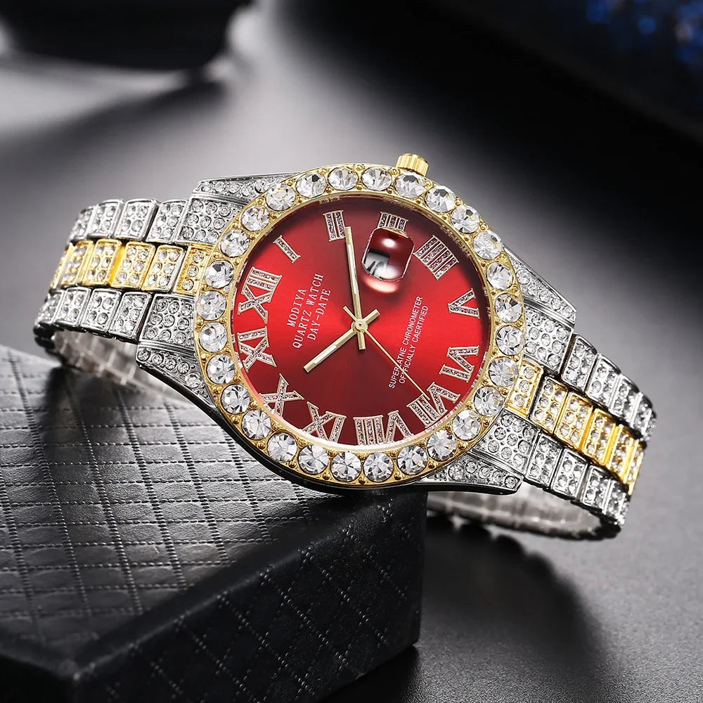 Hip Hop Iced Out Men Watch - Empire P.E