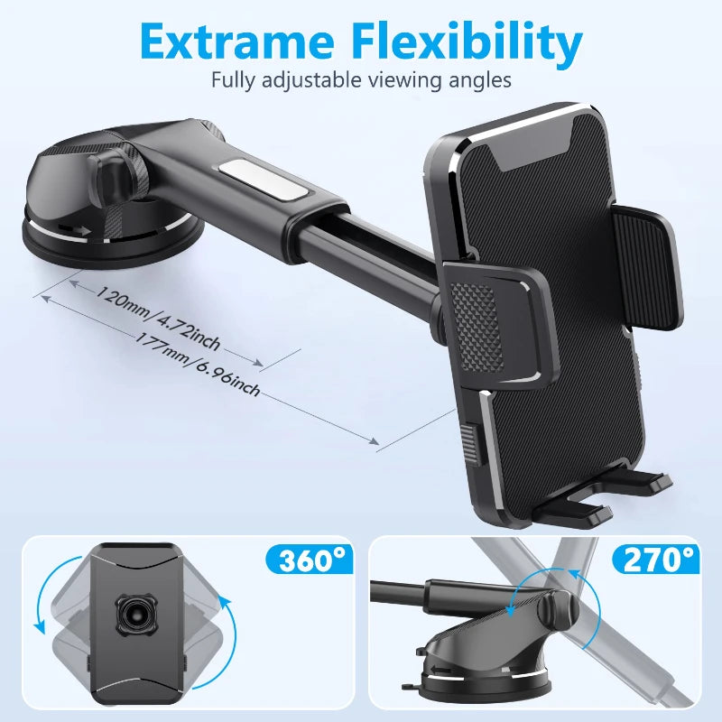 360° Rotation Dashboard Mobile Phone Stand