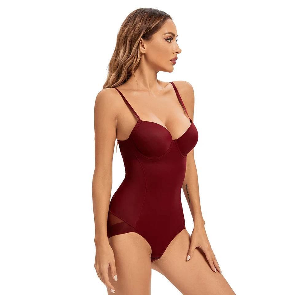 Bodysuit Body Shaper Strappy Bralette Bras - Empire P.E