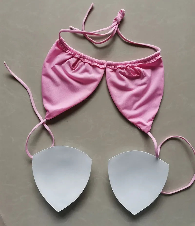 Summer Sexy Bikini set Push-up padded Bra Thong Split Swimwear - Empire P.E