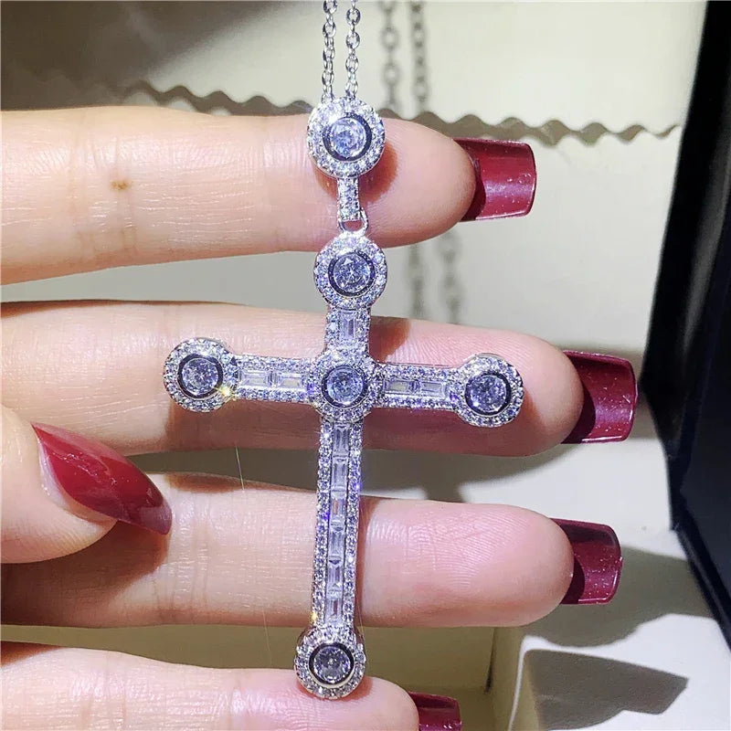 Long Cross Pendant