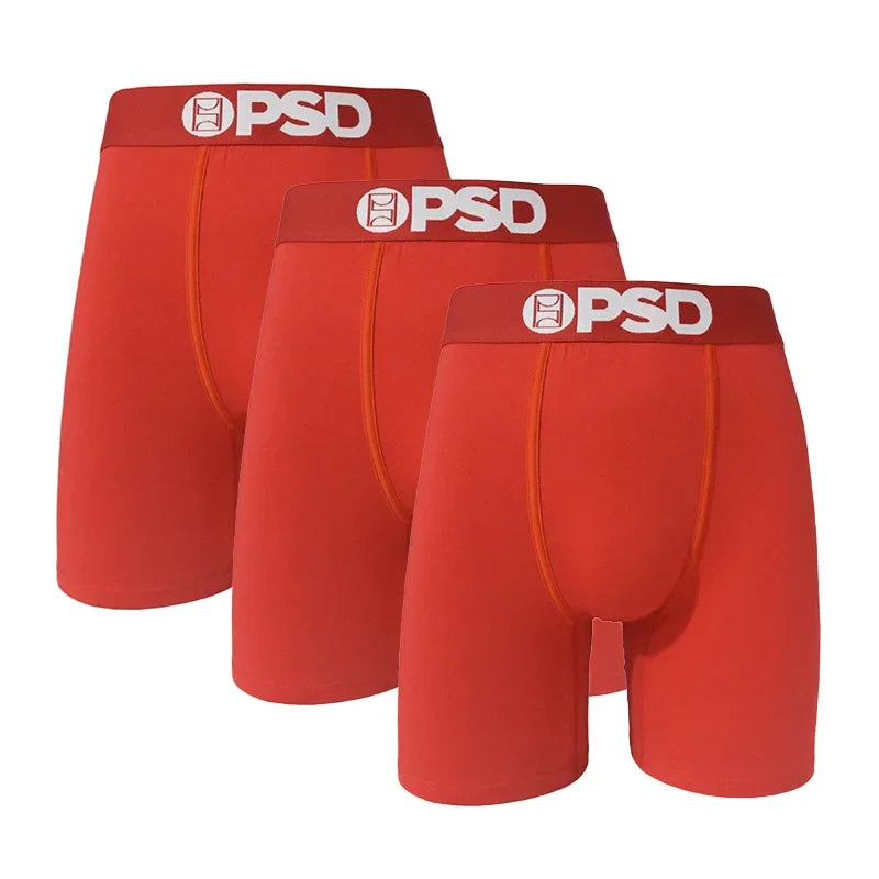 3 Pack Men's Cotton Boxer Briefs Breathable - Empire P.E