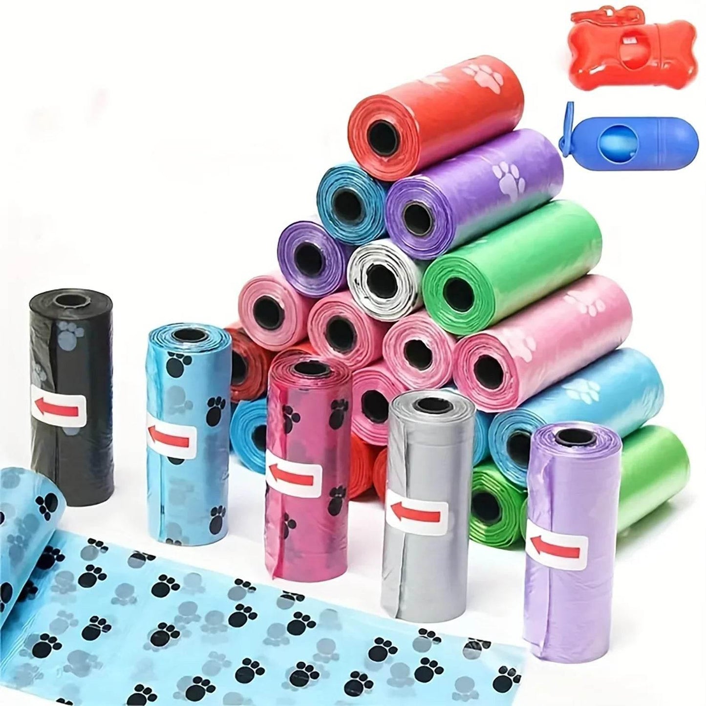120 Rolls Dog Poop Bag Supplies for Dog 15Bags/ - Empire P.E