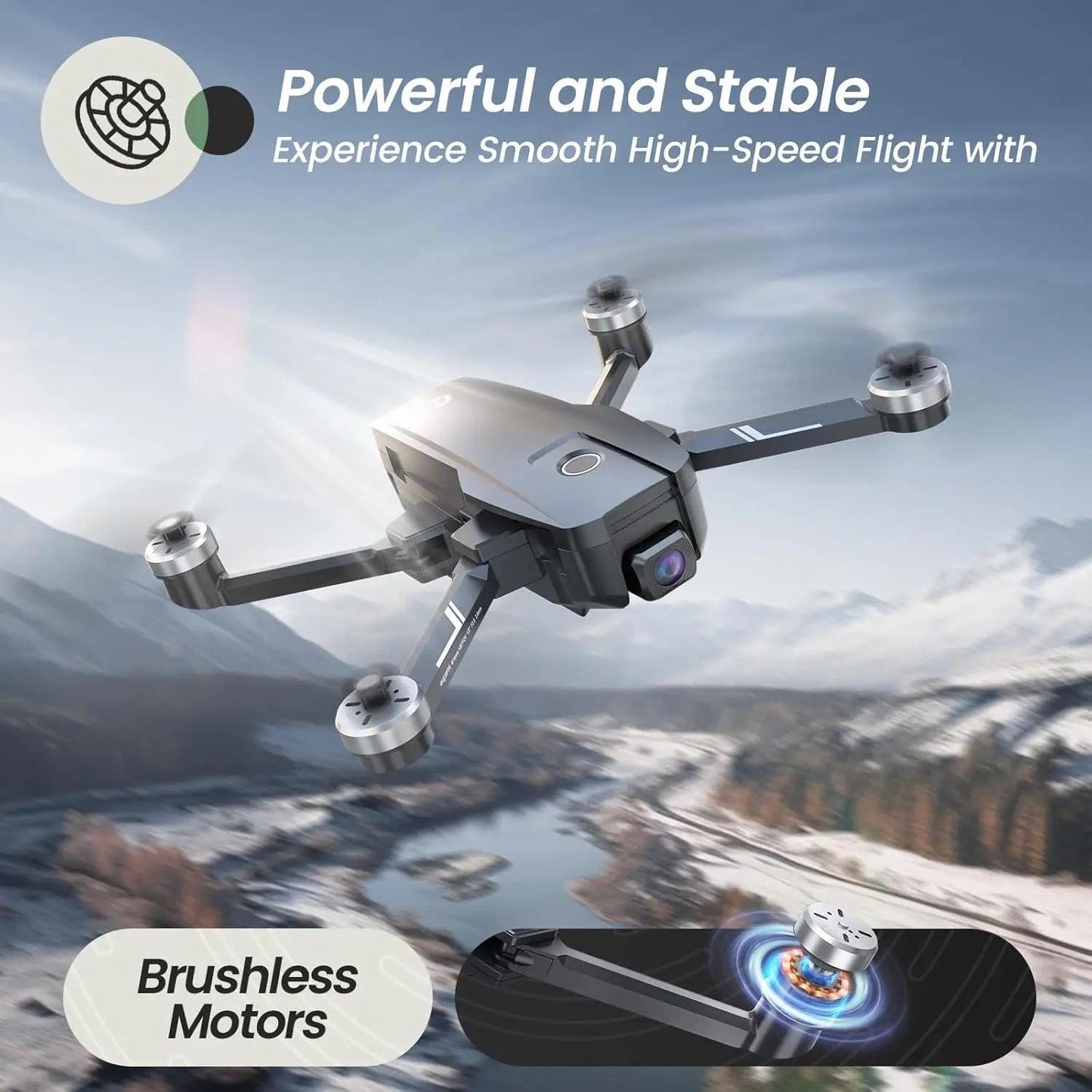 Holy Stone HS720E 4K Drone: Remote ID, 46min Flight - Empire P.E