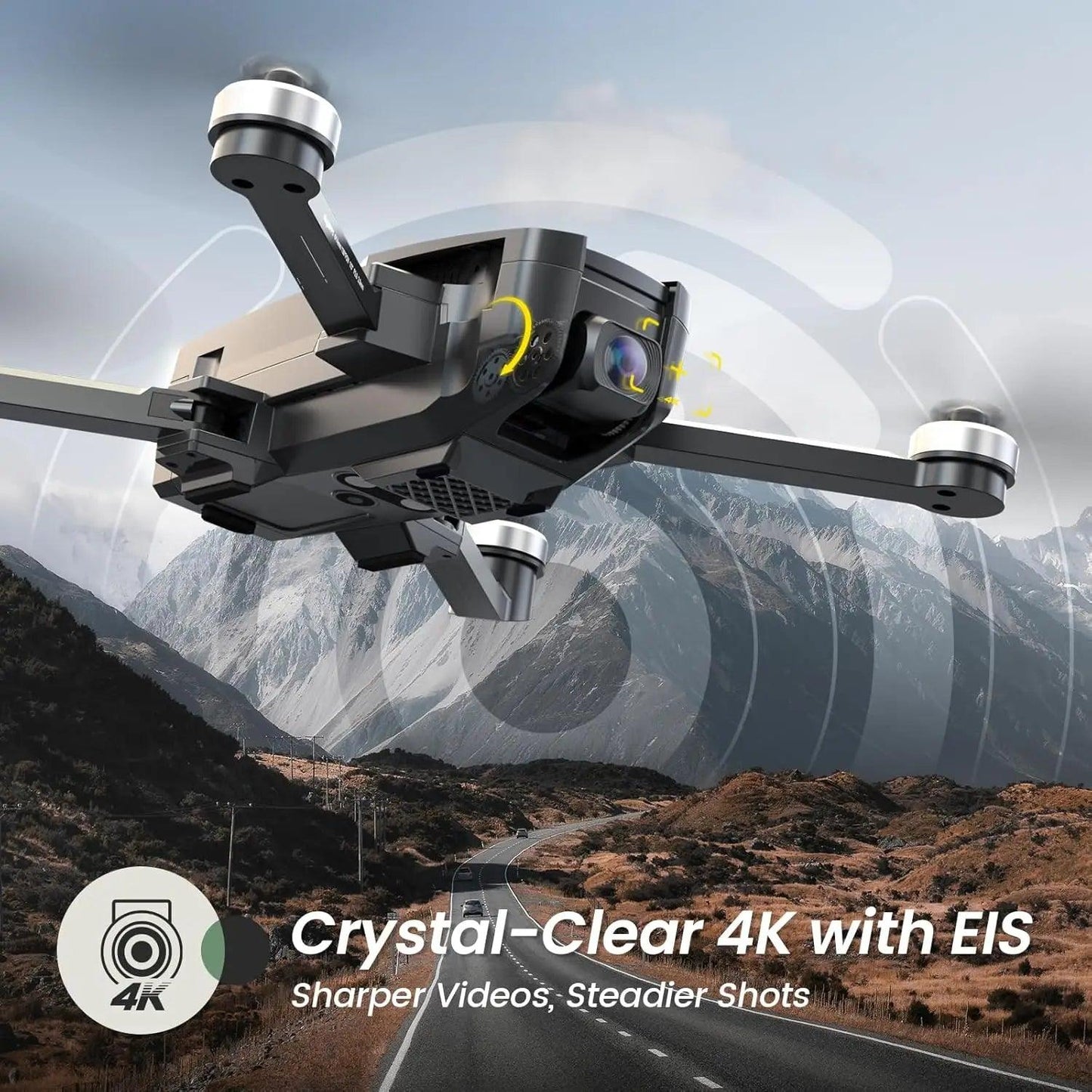 Holy Stone HS720E 4K Drone: Remote ID, 46min Flight - Empire P.E