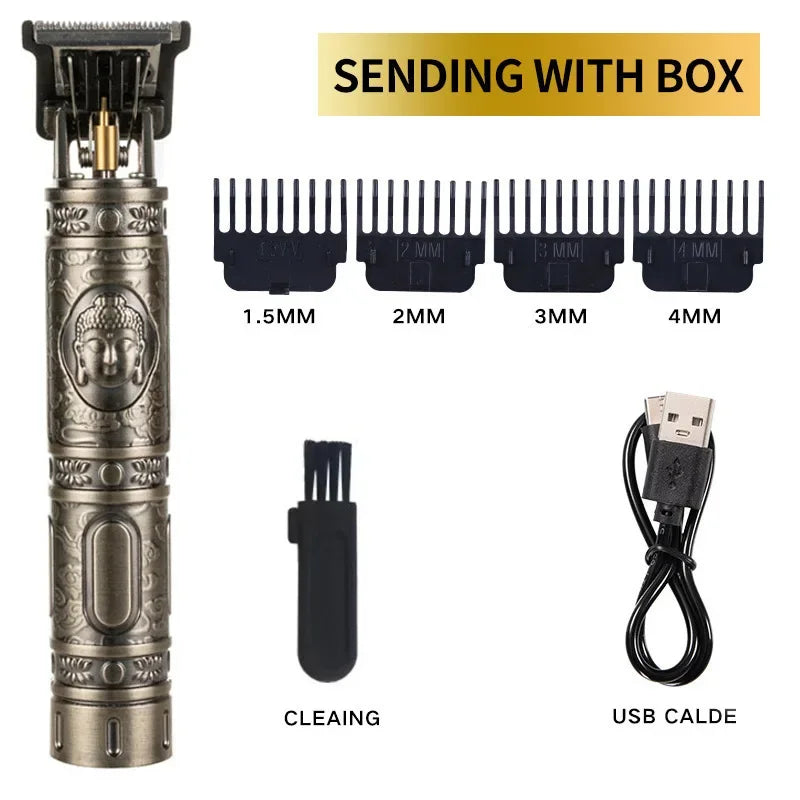 Electric Wireless Facial Hair Trimmer Clipper - Empire P.E