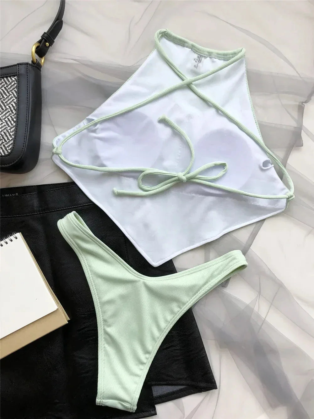 Halter Bandana Bikinis Set - Empire P.E
