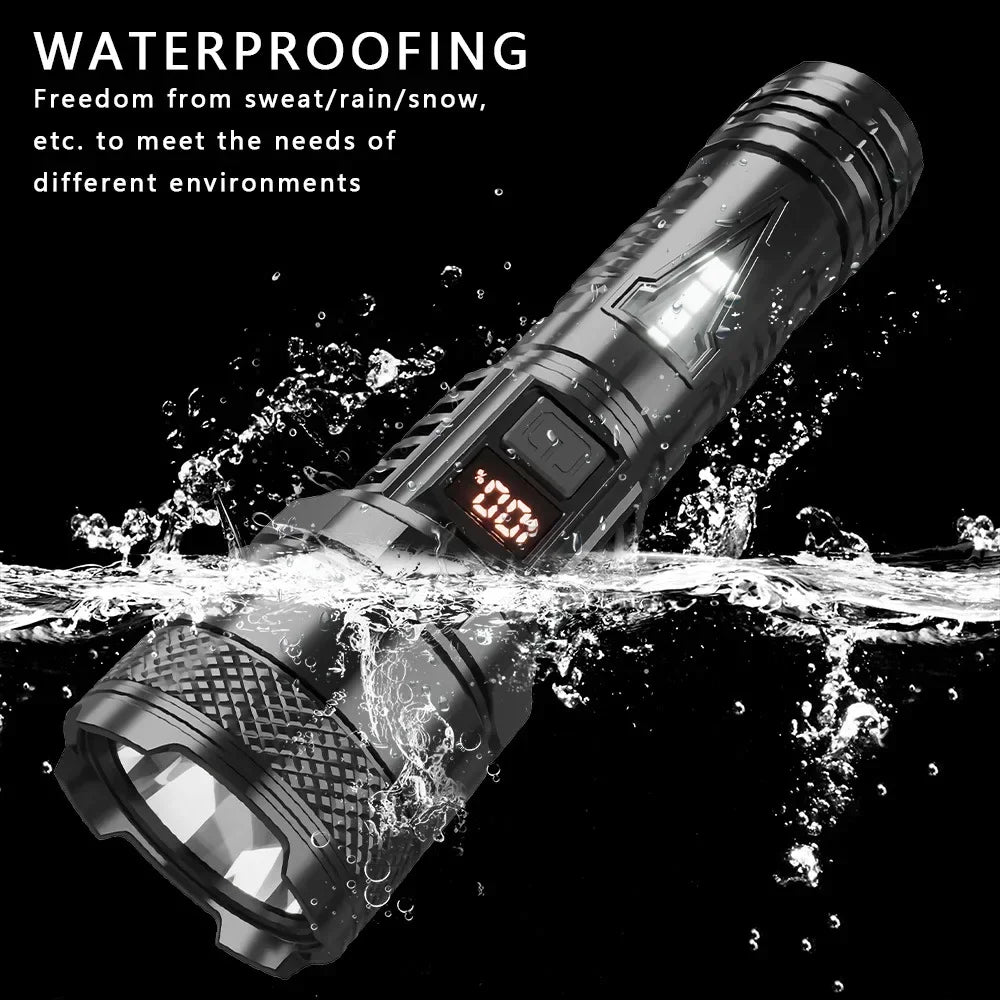 1500W Super Portable Rechargeable Led Lamp Built-in Battery Waterproof - Empire P.E
