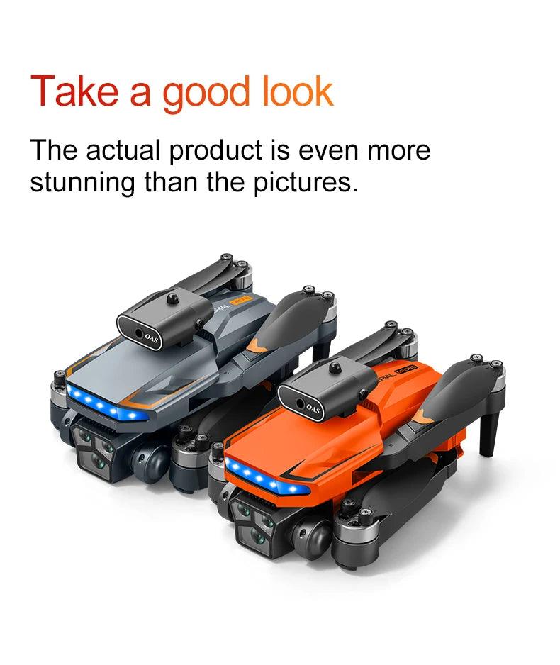 P18 New RC Drone Dual 8K camera drone obstacle avoidance quadcopter electronically controlled professional Drone Kid Gift Toys - Empire P.E