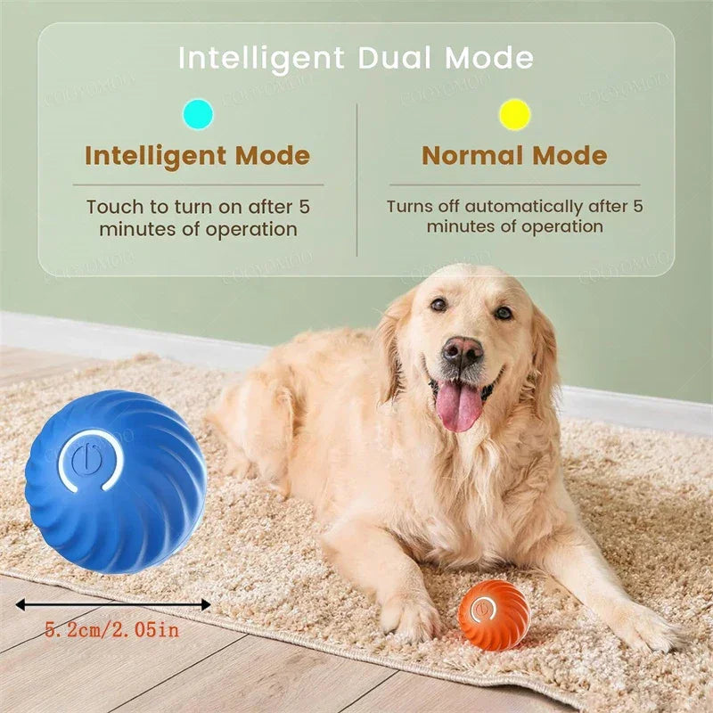 Smart Dog Toy Ball Electronic Interactive Pet Toy Moving Ball USB - Empire P.E