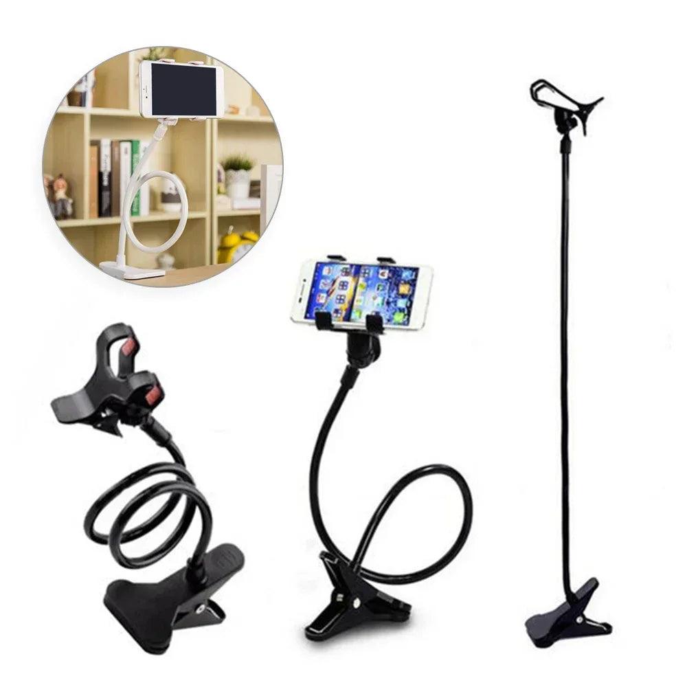 Mobile Phone Holder Flexible Adjustable Cellphone Holder Clip Support Telephone Home Bed Desktop Mount Bracket Smartphone Stand - Empire P.E