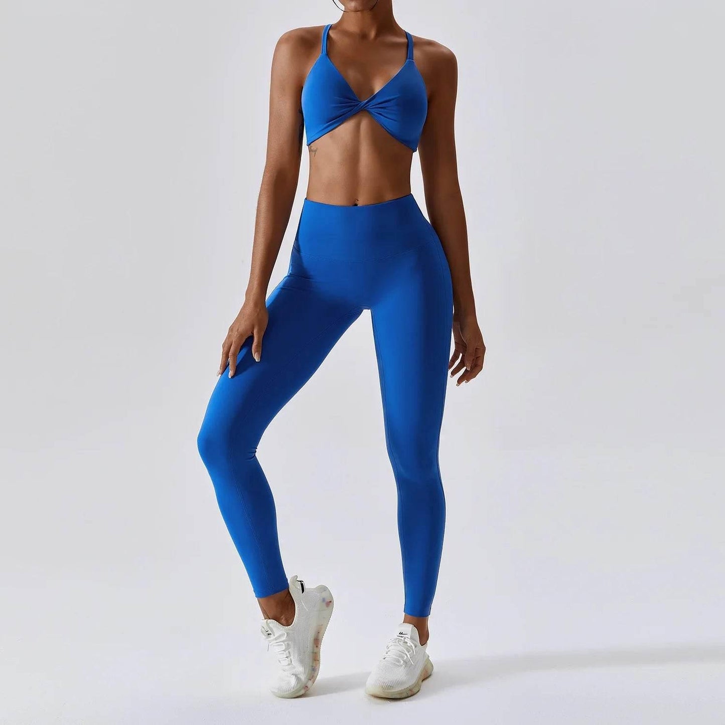 Yoga Set Women's Tracksuit Fitness Sports Set Workout Clothes For Women Gym Set Women Outfits Sports Bra Yoga Pants Yoga Suit - Empire P.E