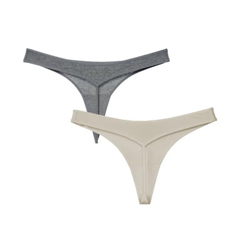 2 Pcs S-XL Women Thong Sports T-back Underwear - Empire P.E