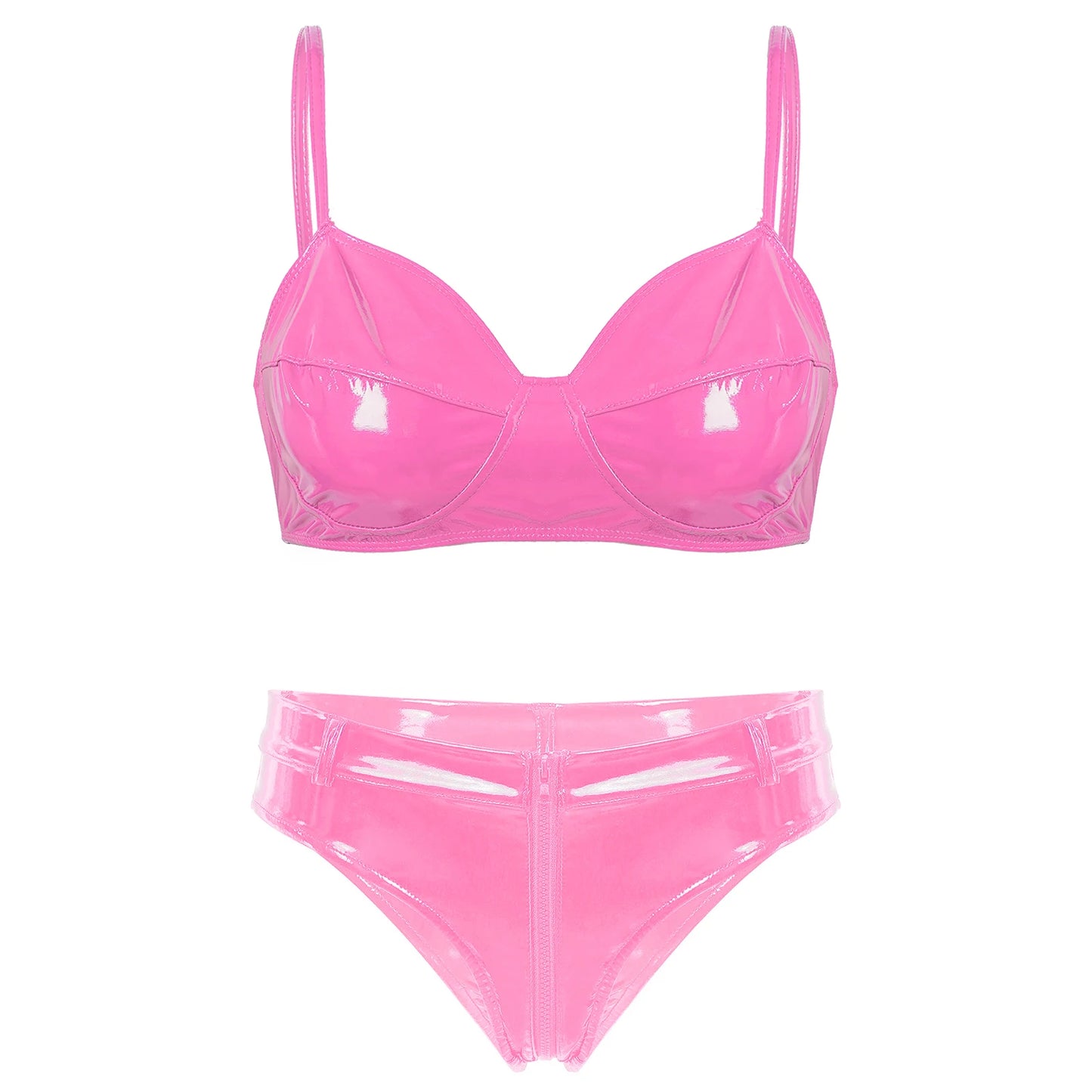 Womens Lingerie Rave Wet Look