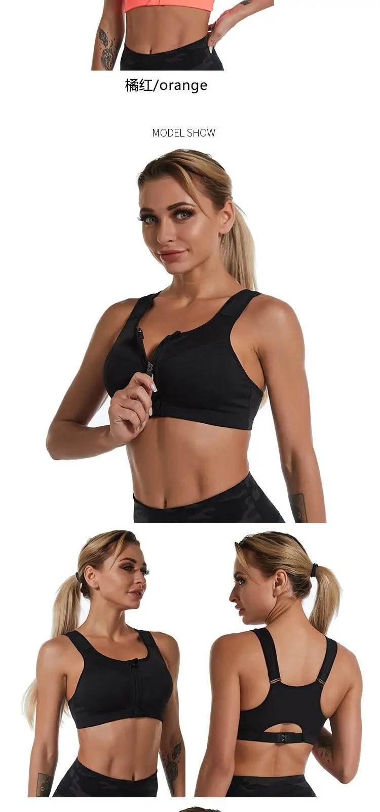 Fitness Women Sportswear Sports Bra Crop Top Feminine Sport Top Bras For Fitness Gym Female Underwear Running Push Up Brassiere - Empire P.E