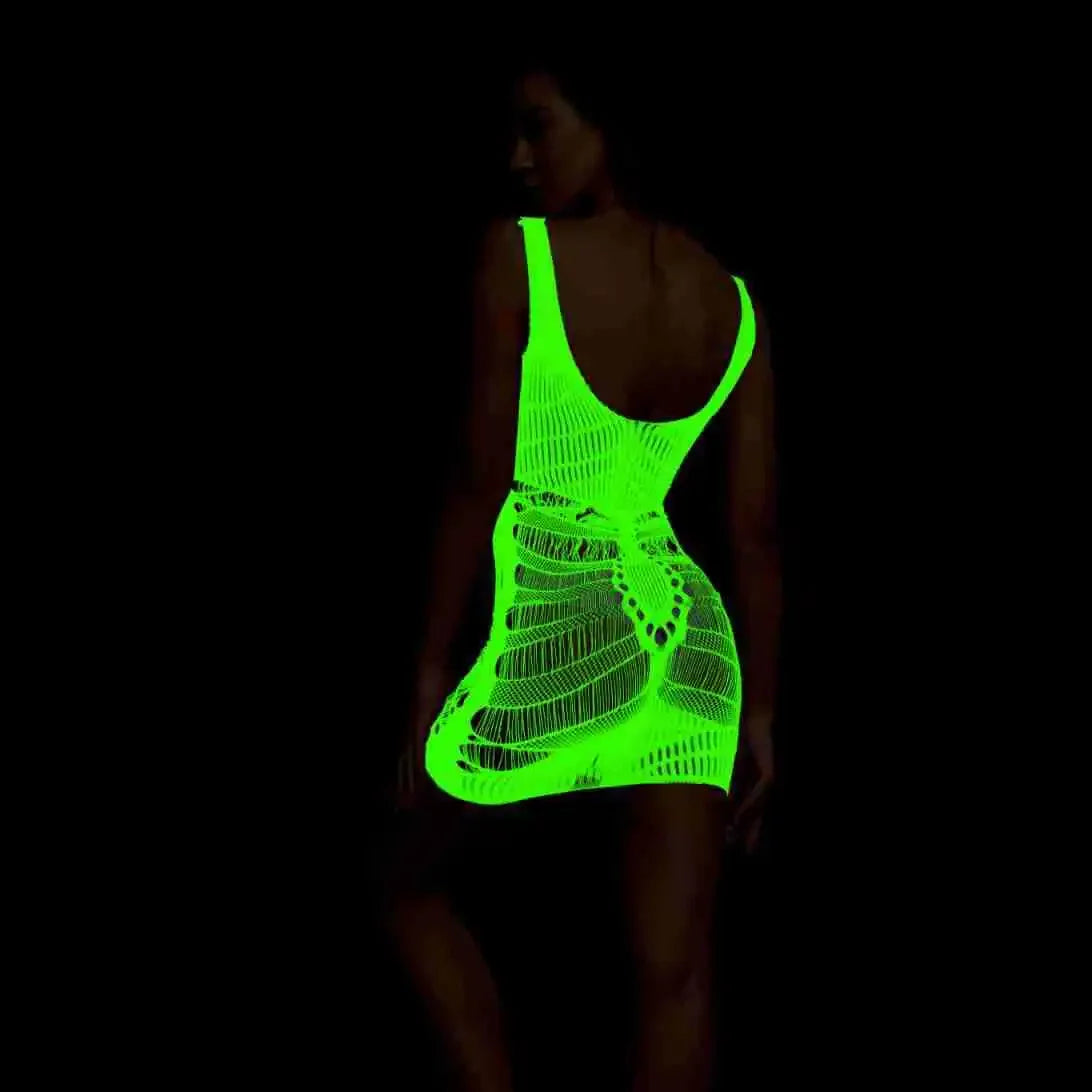Pole Dance Clothing Luminous Glowing Lingerie - Empire P.E