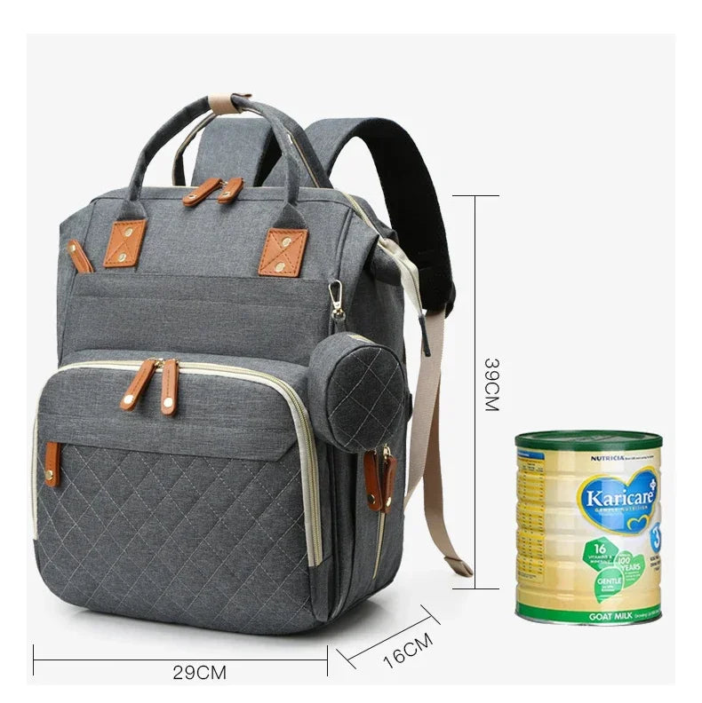 USB Diaper Bag Backpack - Empire P.E