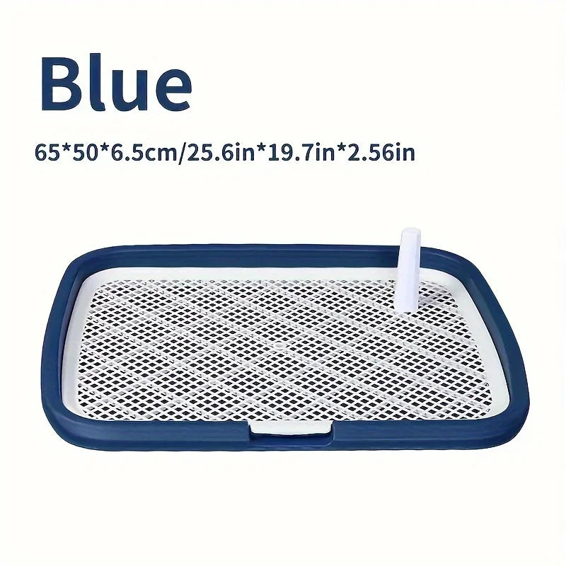 Dog Potty Training Toilet, Plastic Dog Pee Pad Holder With Removable Net