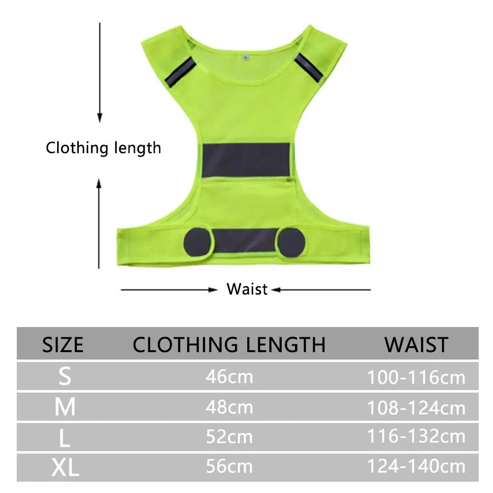 Adjustable Breathable Lightweight Safety Vest