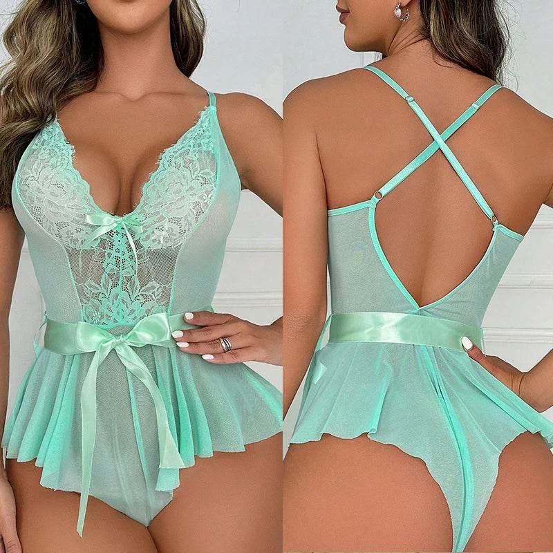 Transparent Bodysuits Sexy Erotic Set - Empire P.E