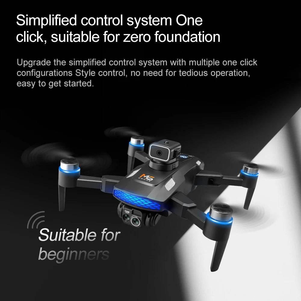 For Xiaomi M6 Drone Professional 8K Camera Drone 5G WIFI FPV UAV With screen remote control RC Dron avoidance Aerial Quadcopter - Empire P.E
