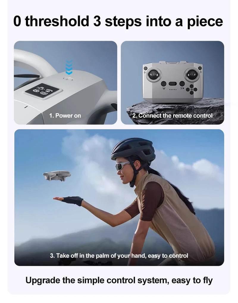 Drones Professional HD GT3 GPS 8K 180° Dual Cameras 5G WIFI Brushless Motors Obstacle Avoidance FPV Foldable Quadcopter Toys - Empire P.E