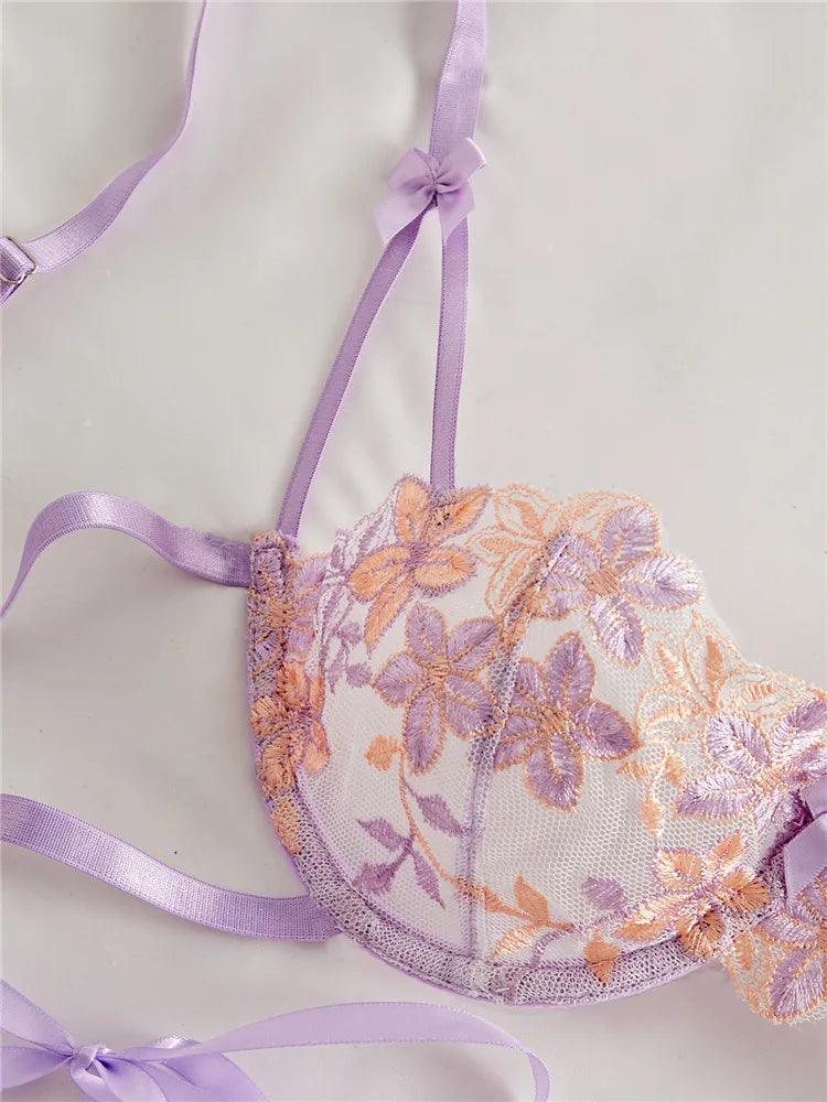 Sexy Lingerie Set Women Embriodey - Empire P.E
