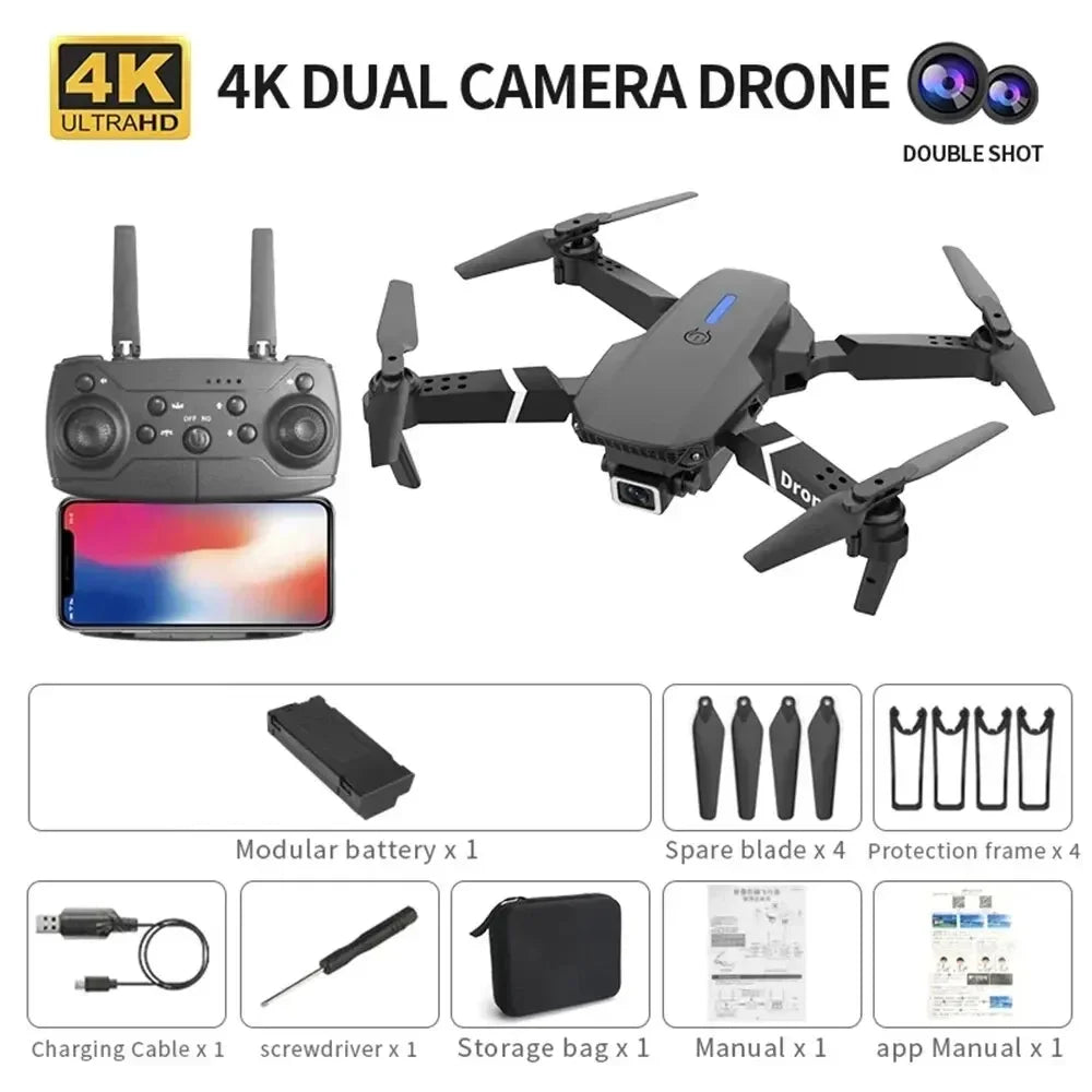 Professional 4K Wide Angle Drone with HD Camera - Empire P.E