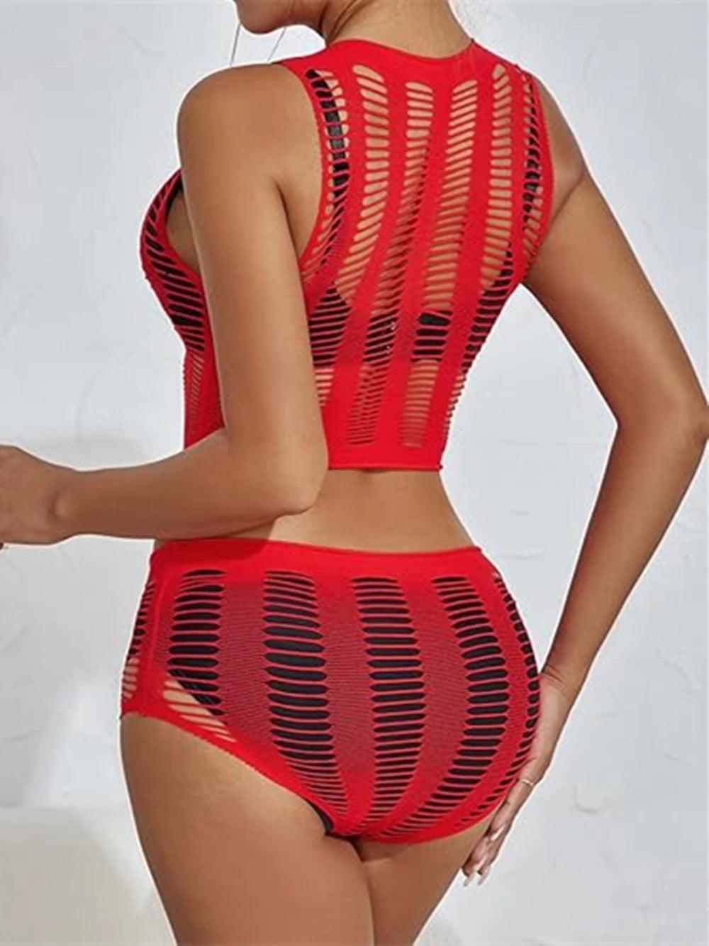 Fishnet Erotic Sets Lingerie Underwear - Empire P.E