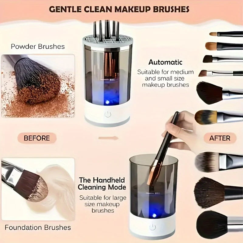 USB Powered Makeup Brush Cleaner