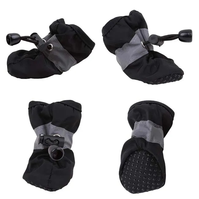 New 4pcs Pet Dog Shoes