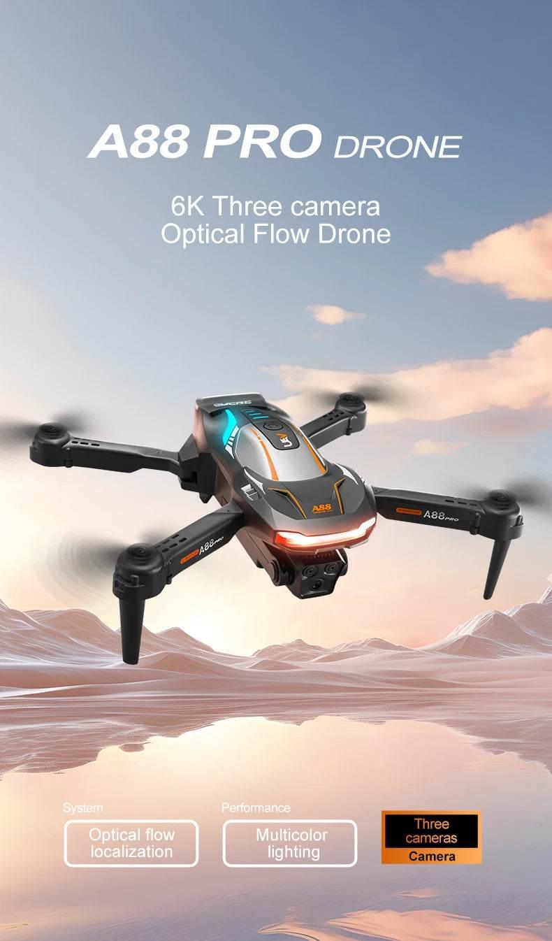 8K GPS dual-camera professional drone A88 5G obstacle avoidance brushless optical flow quadcopter toy gift - Empire P.E