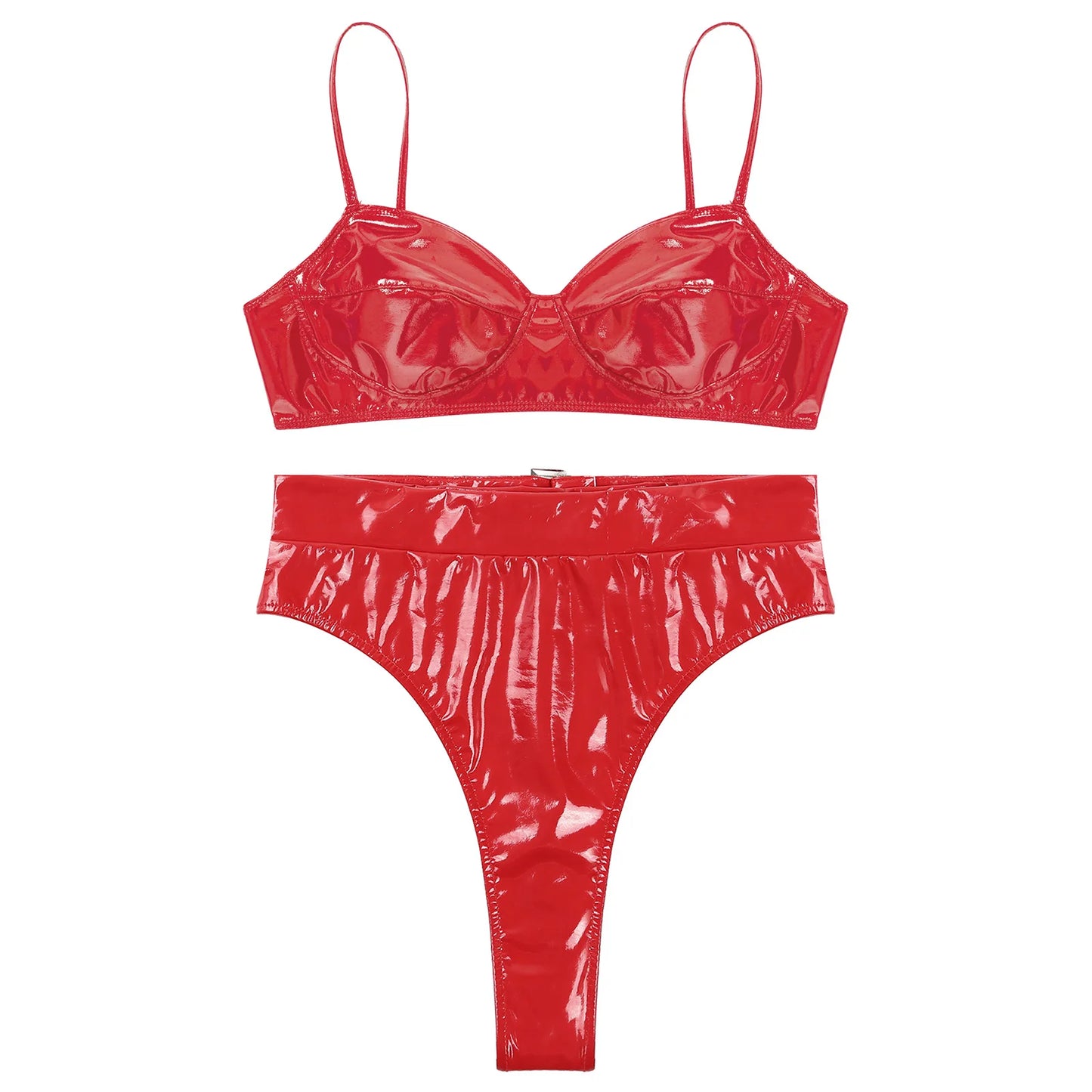 Womens Lingerie Rave Wet Look
