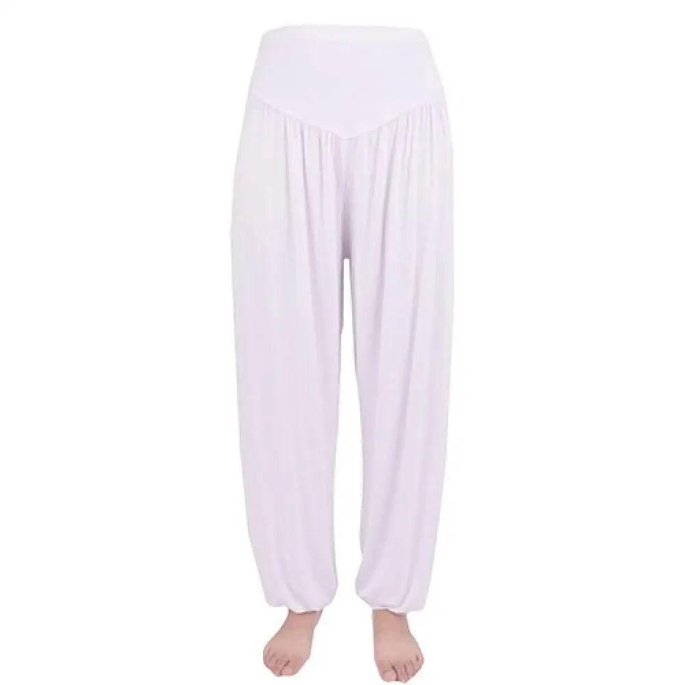 Women's Yoga Pants Comfy Harem Loose Long Pants Belly Dance Boho Sports Wide Trousers Women High Waist Yoga Pants Yoga Clothing - Empire P.E