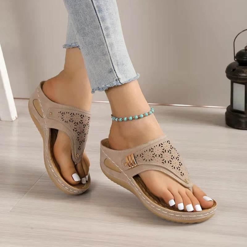 Summer Women's Wedge Sandals 2023 Clip Toe - Empire P.E