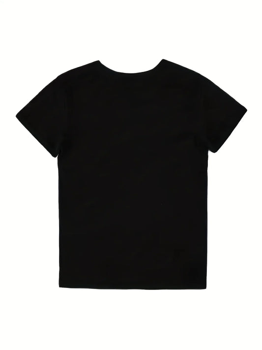 T-Shirt, Short Sleeve Crew Neck Casual Top - Empire P.E
