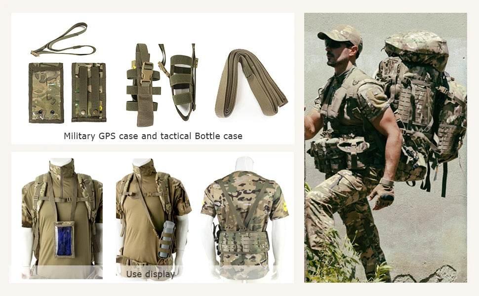 Military ILBE Army Large Rucksack with Detacheable Tactical Assault Backpack - Empire P.E