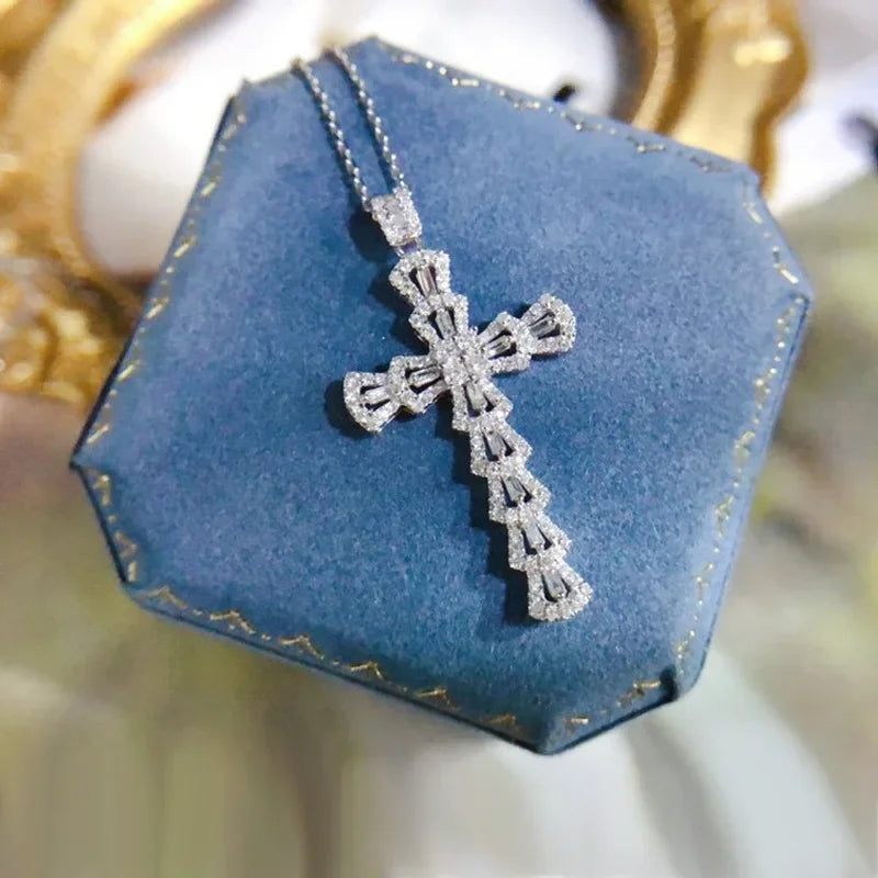Long Cross Pendant