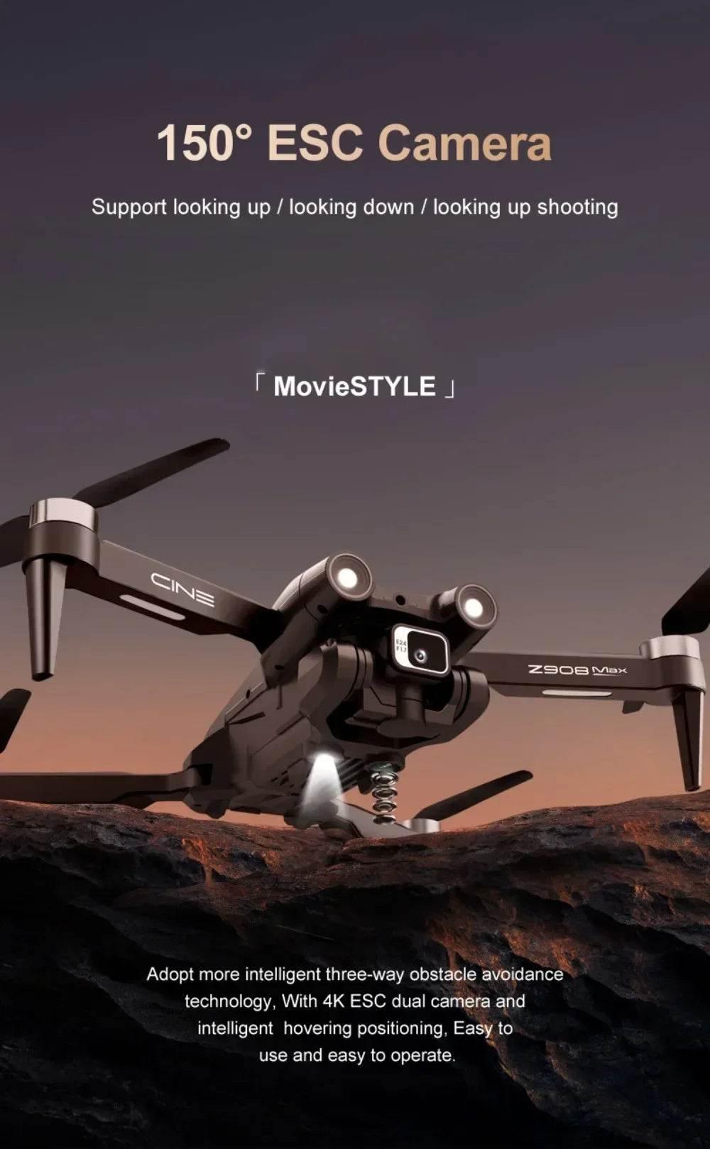 Xiaomi Mijia Z908 Pro /MAX 8K Drone ESC Professional 4K Dron Optical Flow Localization 3sided Obstacle Avoidance Quadcopter Toys - Empire P.E