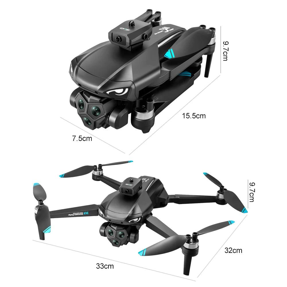 Xiaomi M33 MAX Drone Professional 4K/6K HD ESC Sero Dual Camera 5G Wifi GPS Foldable Brushless Optical Flow RC Quadcopter Toys - Empire P.E