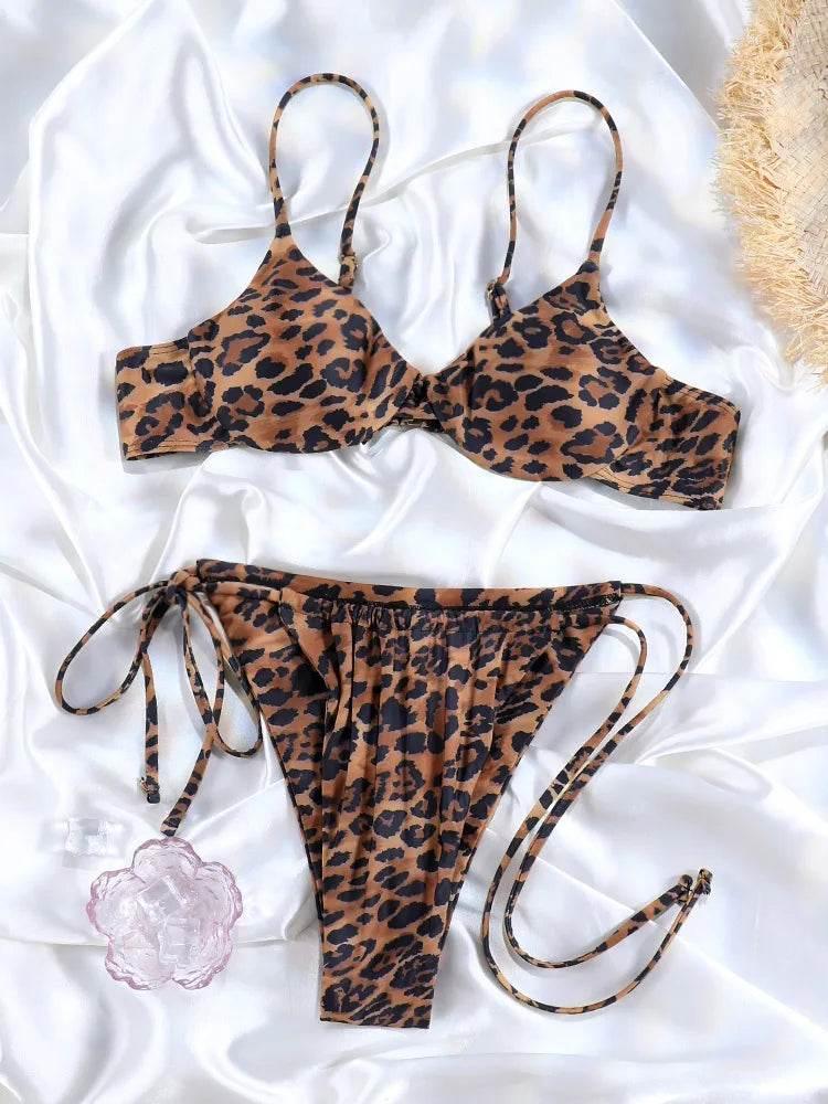 2025 Bikinis Leopard Swimsuit - Empire P.E