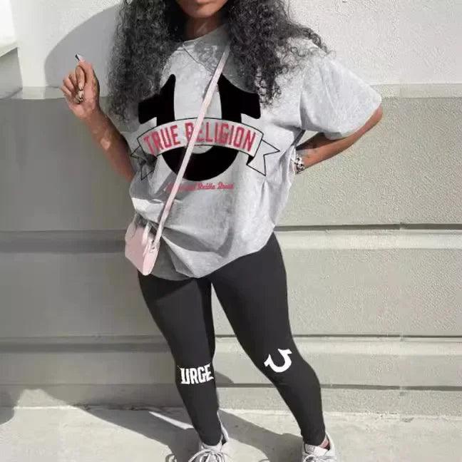 Fashionable U Series Hip Hop Trendy Set FC1229 Cross-Border Women's Skirt Ensemble Stylish Casual Outfit from Mainland China - Empire P.E