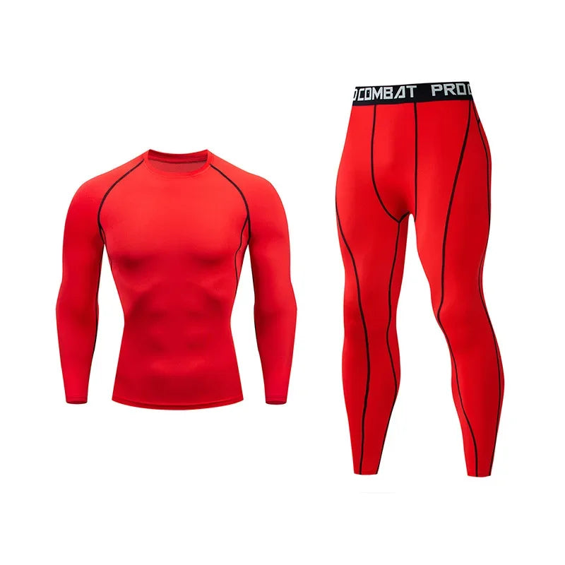 Men's Running Set Gym Jogging Thermo Track suit - Empire P.E