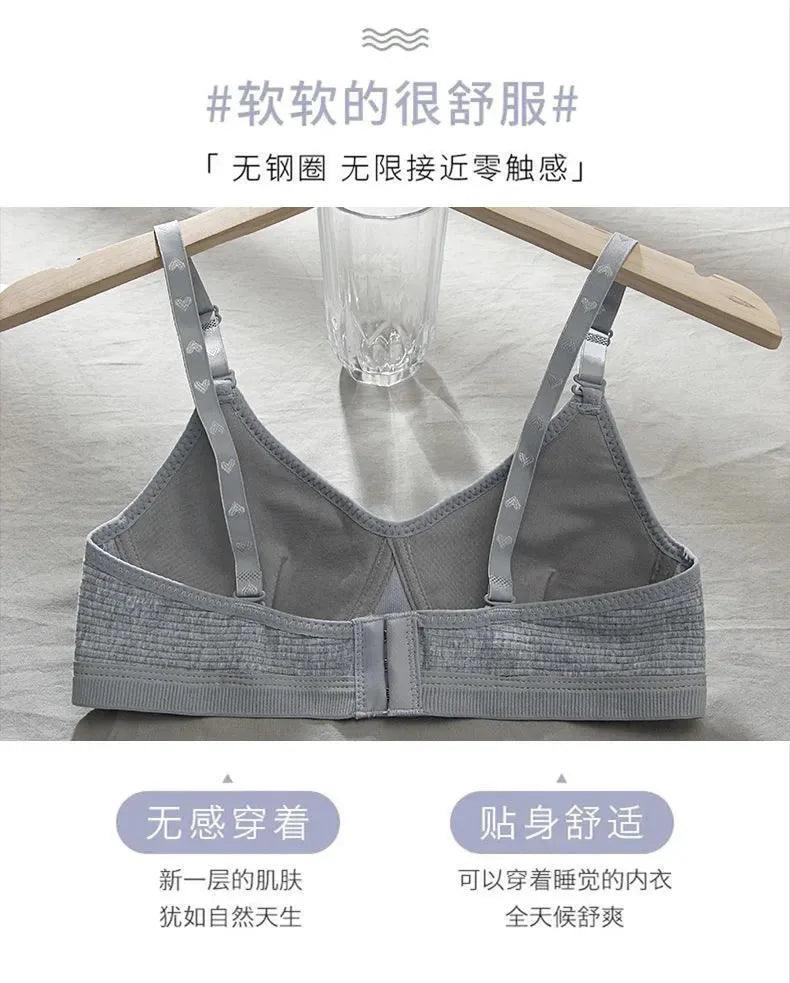 Cotton Underwear Women AB Cup Bra Wireless - Empire P.E