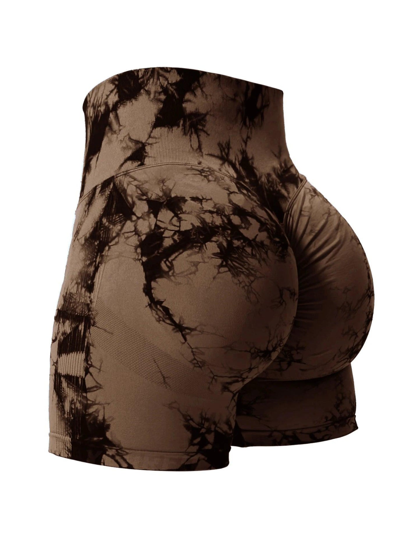 Butt Lifting Tie Dye Summer Shorts Woman High Waist - Empire P.E
